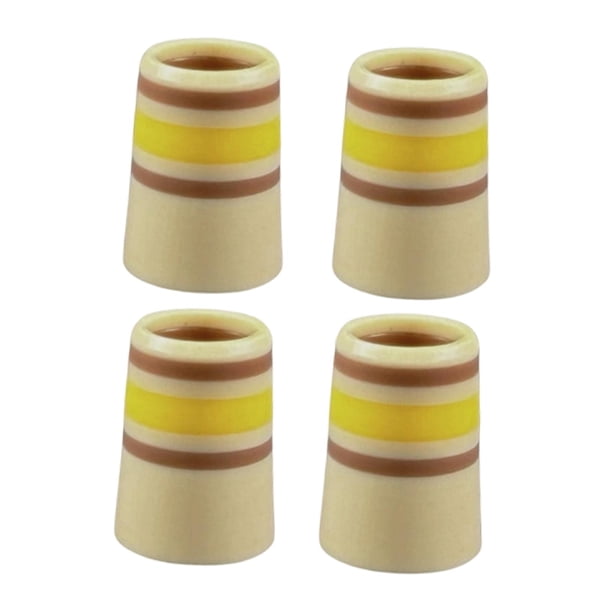 4x Virolas para Hierros de Golf ID:0.370" Tapas de Repuesto Prácticas para Palos de Golf para Golfistas Principiantes