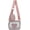 Pink, variant on Kukuzhu Clear Crossbody Messenger Shoulder Bag Stadium Approved Clear Crossbody Bag for Concert or Sports Events