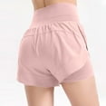 thumbnail image 3 of FAHXNVB 2 in 1 Women's Workout Shorts High-Waisted Gym Yoga Athletic Running Shorts with Liner Lightweight Quick Dry Sports Shorts, 3 of 3