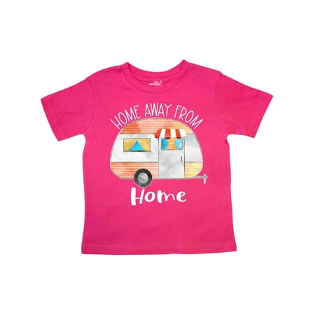

Inktastic Home Away from Home- Orange Camper Gift Toddler Boy or Toddler Girl T-Shirt