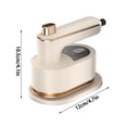 thumbnail image 3 of Handheld Hanging Ironing Machine,Household Small Ironing Machine,Portable Steam Electric Iron,Dormitory Clothes Ironing Tool,Gifts Apartment Home Essentials, 3 of 8