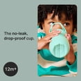 thumbnail image 4 of Tommee Tippee Insulated Sporty Spout Bottle, 2x9oz, 12 Months+ No Spill Toddler Water Bottle, Two-Piece Valve Helps Stop Spills, Pink and Mint, 4 of 5