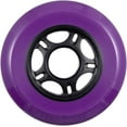 thumbnail image 3 of Rollerex VXT500 Inline Skate Wheels – 4 Pack Durable Replacement Roller Blade Wheels for Indoor & Outdoor Skating (80mm, Royal Purple), 3 of 6