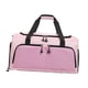 thumbnail image 1 of Bolsa de lona, ​​bolsa de mano de gran capacidad, impermeable, bolsa , bolsa de noche para deportes, mujeres, hombres, gimnasio, negoc Rosa, 1 of 8
