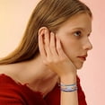 thumbnail image 5 of Pulseras trenzadas ajustables, regalos coloridos de los accesorios de la joyería de la amistad de la playa del verano, 5 of 5