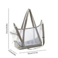 thumbnail image 3 of Dvruxg Small Cat Bag - Soft Cat Carrier & Light Dog Crossbody Bag with Shoulder Strap for Pets(Gray), 3 of 6