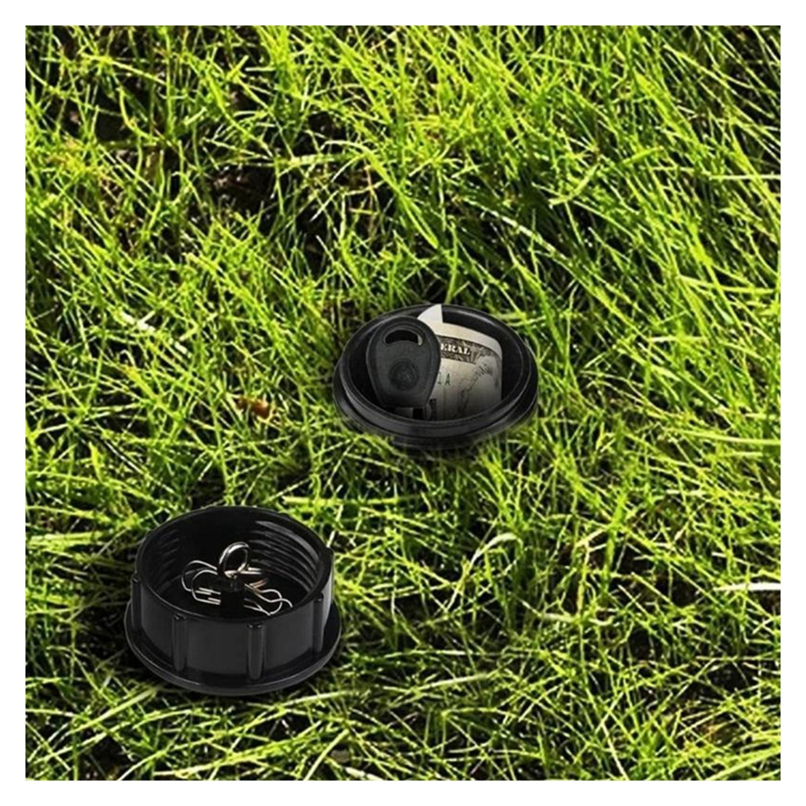 Hide Key Holder for Outside Water Nozzle Design Waterproof Hidden Key Box ,Additional Security