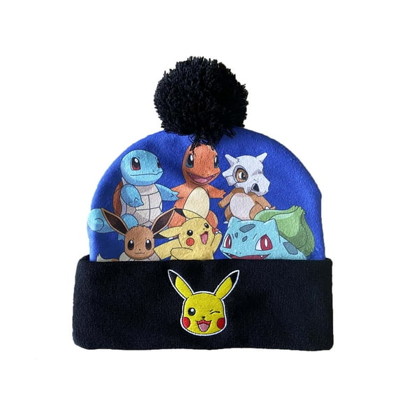 Pokémon Pikachu Friends Characters Pom Beanie