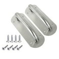 thumbnail image 5 of Heavy Duty Stainless Steel Pull Push Door Handles - 2 Pack for Barn & Fire, 5 of 10