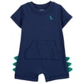 thumbnail image 2 of Carter's Boys Toddler 2 Piece Snap Closure Cotton Bodysuit Set (Green/Blue, 12M), 2 of 3