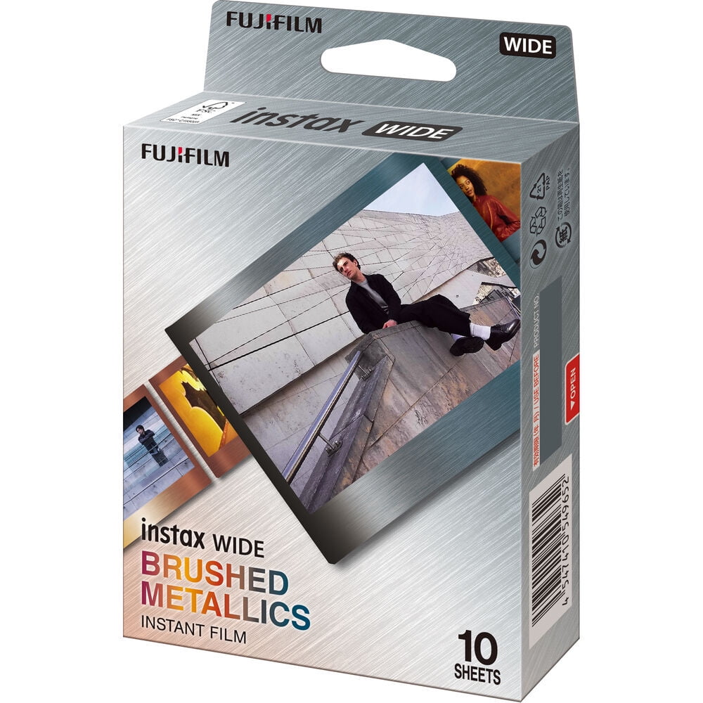 Fujifilm Instax Mini Twin Film Pack (20 Sheets) With Hexagon Photo