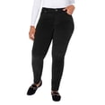 thumbnail image 4 of Well Worn Women's High Rise Corduroy Skinny Pant (Black, 8/29), 4 of 6