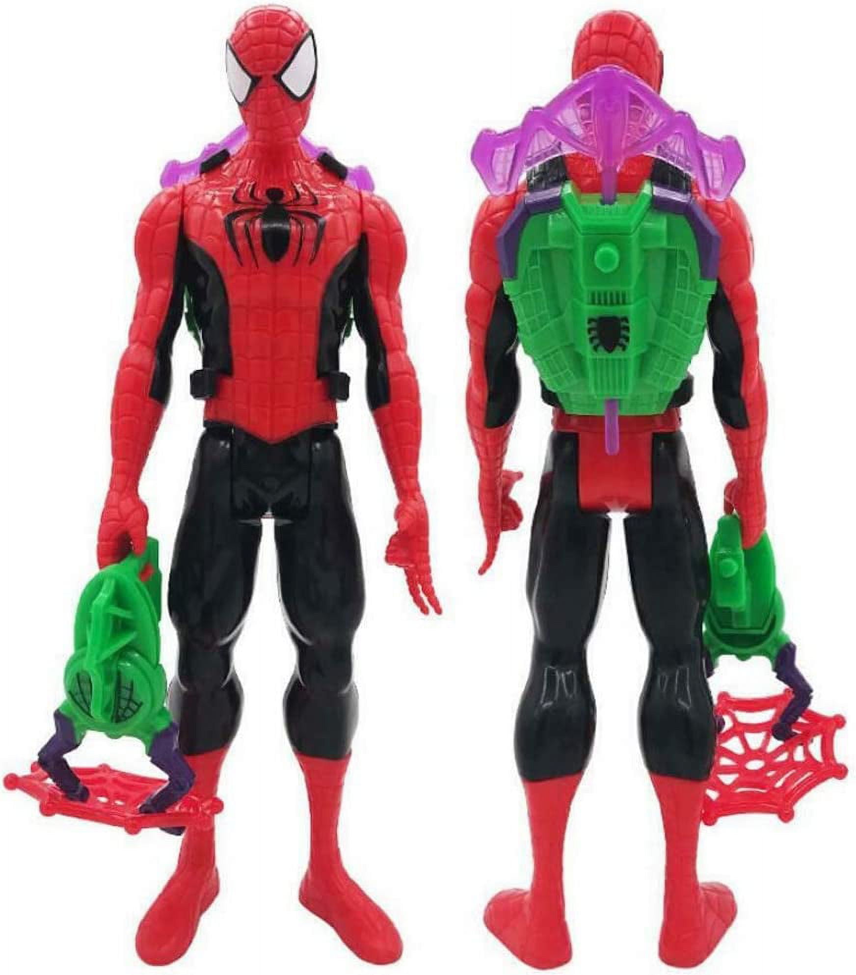 OBLRXM Figurine Spiderman, Spider-Man Ultimate Titan Hero Series