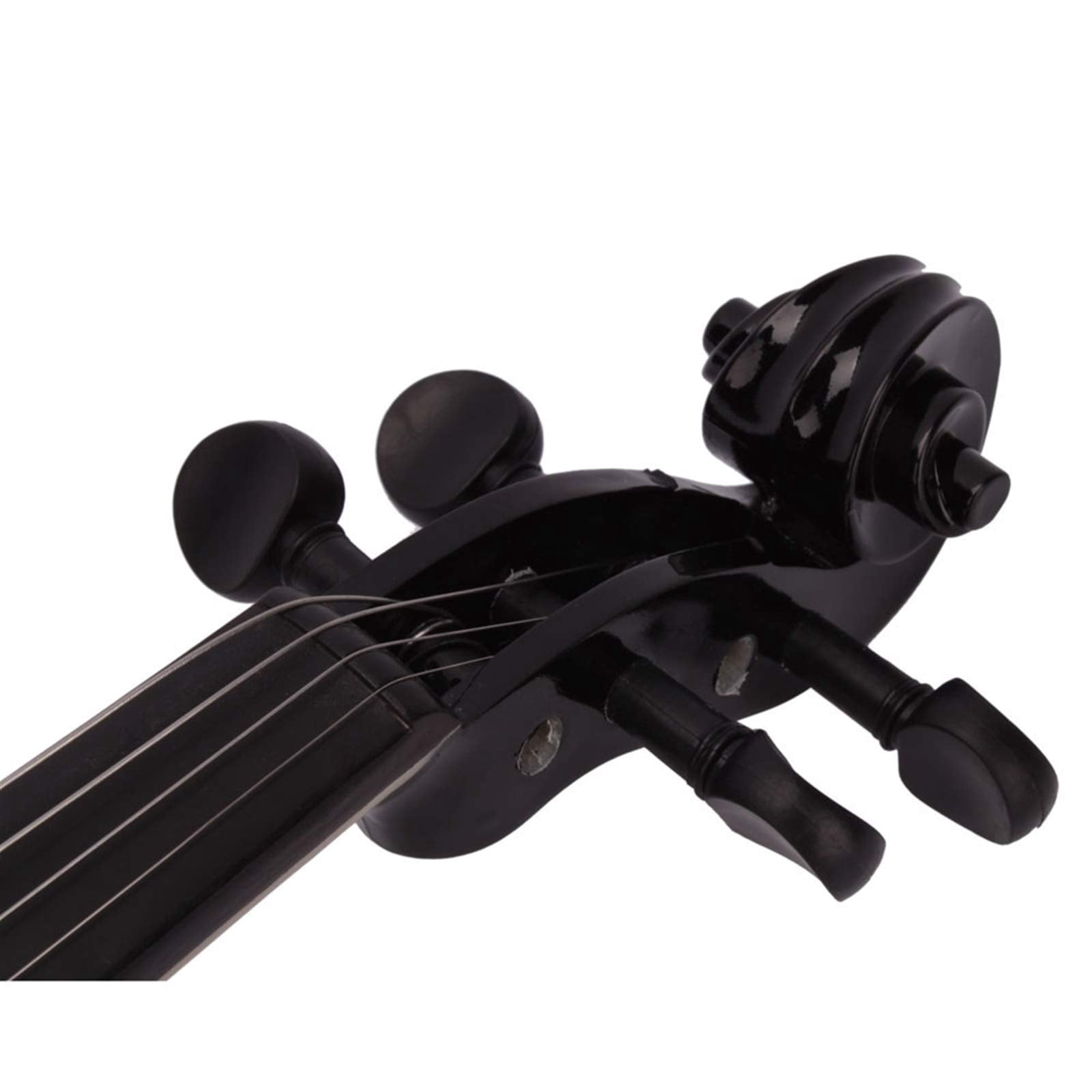 4/4 Full Size Natural Acoustic Violin with Case, Bow, and Rosin - Ideal for Student and Beginners, Natural