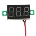 thumbnail image 4 of Medidor de Voltímetro Digital Rango de Medición DC 4.8V-30V Pantalla LED Rojo de Motocicleta Coche Gloria Medidor de voltímetro digital, 4 of 9