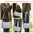 thumbnail image 5 of Leopard Print Womens Chain Shoulder Bag Tote Handbag Clutch Hobo Purse with Zipper for Travel Casual, 5 of 7