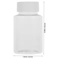 thumbnail image 2 of 12pcs Bottle With Cap 100ml Travel Container Empty Bottle Refillable Medicine Bottle, 2 of 4