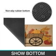 thumbnail image 7 of 2 Pieces Of Kitchen Rugs and Mats Non Skid Washable Fall (94) Kitchen Mat,Floor Cushion Waterproof Rug,Rubber Backed Area Rugs for Laundry 47*17+30*17, 7 of 7