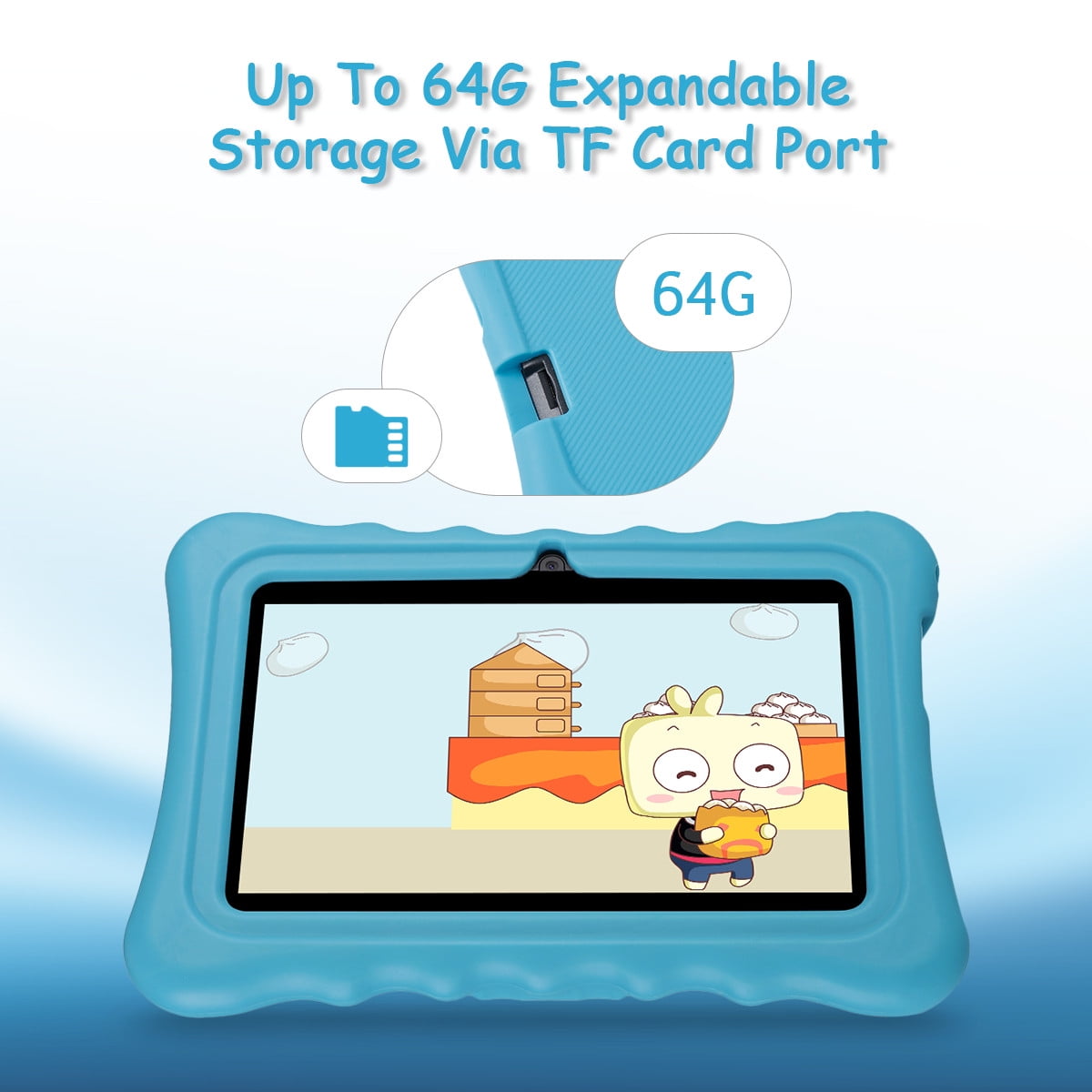 Tablette Enfant - Mémoire 8Go - RAM 1Go - Ecran 7 Pouces - Iconix C700