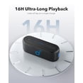 thumbnail image 4 of Soundcore Select 2S, altavoz Bluetooth portátil con sonido estéreo de 20 W, tecnología BassUp, tiempo de reproducción de 16 horas, emparejamiento estéreo inalámbrico y resistencia al agua IPX7 para an, 4 of 5