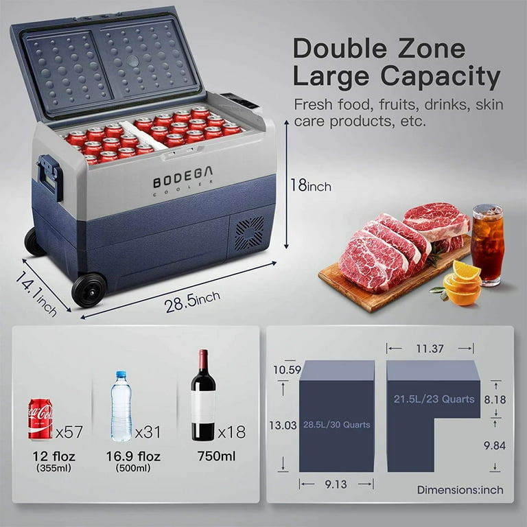 Bodega Portable Dual-Zone Refrigerator/ Freezer Review