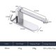 thumbnail image 4 of Stainless Steel Toilet Paper Holder - Self Adhesive Wall Mount, No Drilling Required, 4 of 5