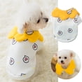 thumbnail image 2 of Pet Dog Sweatshirt, Cute Fashion Embroidered Kitten Print Soft Skin-friendly Spring Autumn Warm Short Sleeves Vest Jacket for Dogs Cats Puppy Kitten, 2 of 8