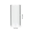 thumbnail image 2 of Minkissy Finger Cover 3Pcs Transparent Acrylic Glass for Guitar 5.1x2.5In, 2 of 8