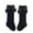 Black, variant on Socks Toddlers Baby Kids Girls Solid Knee-High Socks Stockings Mid-Calf Length Princess Sock for Crew Socks Fashion Comfortable Ankle Sock (3-5 Years,Black)