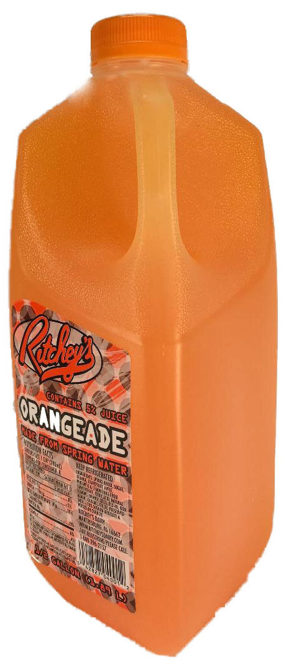 Ritcheys Orangeade, half gallon