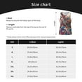 thumbnail image 4 of Cauagu Fantasy Colorful Beast Print Men's Sleeveless Muscle Shirts,Tank Tops Quick Dry Workout Tank Top Gym Muscle Tee Fitness Bodybuilding T Shirt for Men-3X-Large, 4 of 7