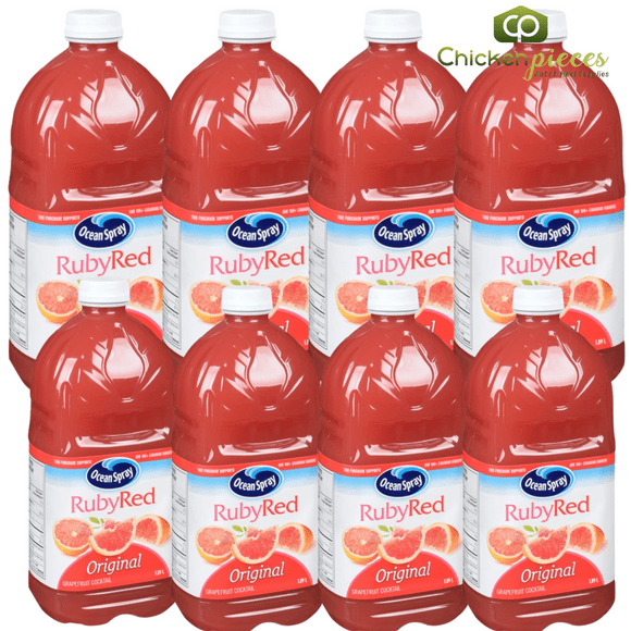 Ocean Spray 60 fl. oz. Ruby Red Grapefruit Juice Food Service- 8/Case