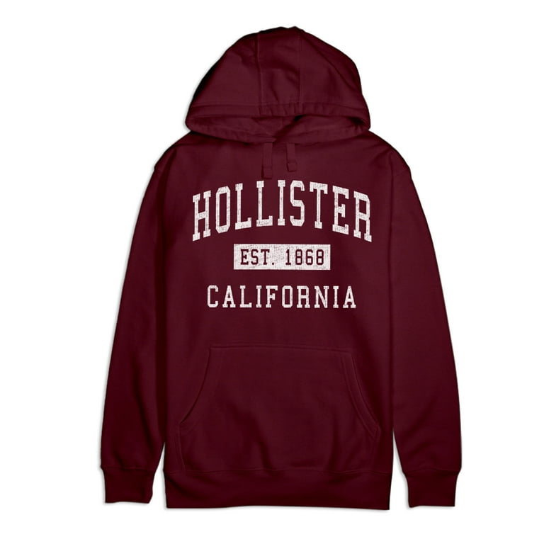 Hollister California Classic Established Premium Cotton Hoodie 