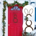 thumbnail image 5 of Shipiny Easter Bunny Vines Party Hanging Decorations, Rural Bunny Shape Wreath with Natural Vines Hoops, Wall & Door Spring Holiday Decor for Home Easter Party, L, 5 of 6