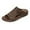 Brown, variant on Slippers for Women,Summer Fashion Leather Platform Wedge Slippers Temperament Non Beach Slippers,Womens Slippers,Brown,8.5