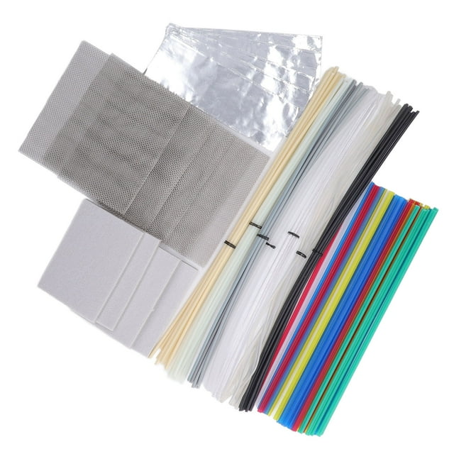 Varilla de soldadura, 106 piezas Varilla de soldadura de plástico Varilla de soldadura de plástico Kit de soldadura de plástico Muy versátil