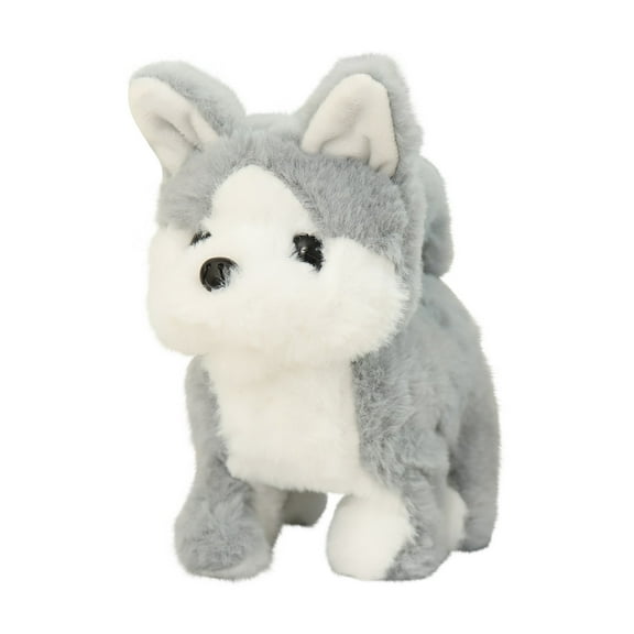 Fridja Walking Toy Dog, Singing Barking Tail Wagging, Kids Girls Plush Electronic Interactive Dog, Realistic Stuffed Puppy Animal Dog, Toys Gifts for 2 3 4 5 Years Girls Boys