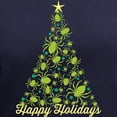 thumbnail image 3 of CafePress - Spider Christmas Tree T Shirt - Women's V-Neck Dark T-Shirt, 3 of 4