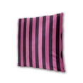 thumbnail image 3 of Black Pinkish Narrow Stripes Throw Pillow Covers Pillowcases 16 x 16 Inch Home Decor 2 Packs for Bedroom Sofa, 3 of 6