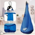 thumbnail image 2 of Kids Pod Swing Seat without Cushions Folding Hanging Hammock Chair Durable, 2 of 8