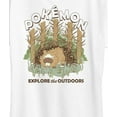 thumbnail image 3 of Pokémon - Bidoof Explore The Outdoors -  Women's Short Sleeve Graphic T-Shirt, 3 of 5