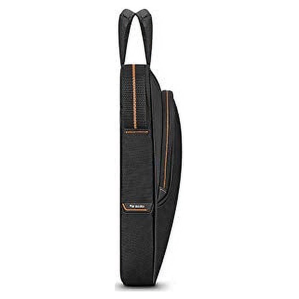Solo New York Ace Slim Briefcase, Black, Polyester