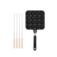 thumbnail image 1 of Molde De Cocina Antiadherente Takoyaki De 16 Agujeros Takoyaki, Bandeja Para Hornear Takoyaki Placa Para Parrilla, Molde Para Panqueques Redondo Antiescaldado Con 4 Agujas Para Hornear Speravity HA015882-00, 1 of 7