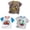 3PCS boys tee shirts Multicolor-1, variant on KEXE Shirts For Boys Kids Shirt Kids T-Shirts Short Sleeve Tops For Toddlers Boys