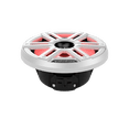 thumbnail image 4 of Rockford Fosgate M2-8H Color Optix 8” 2-Way Coaxial Multicolor LED Lighted Marine Speakers with Horn Tweeters - White / Stainless (Pair), 4 of 6