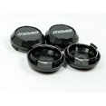 thumbnail image 2 of 4pcs 64mm Rays Hubcaps Rim Caps Wheel Center Caps Badges Black TE37, 2 of 3
