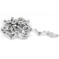 thumbnail image 1 of Unique Bargains 1/4'-20 Thread Zinc Plated Wingnut Butterfly Wing Nuts 20pcs, 1 of 1