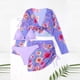 thumbnail image 4 of Bikini sólido con tirantes para mujer, bikini con escote en V profundo, cómodo traje de baño dividido, conjunto de cuatro piezas OAVQHLG3B Store  lin121212, 4 of 4