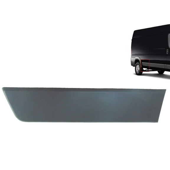 2015 2016 2017 2018 Compatible with Ram Promaster Extended 2500 3500 Rear Right Body Side Molding Trim Passenger