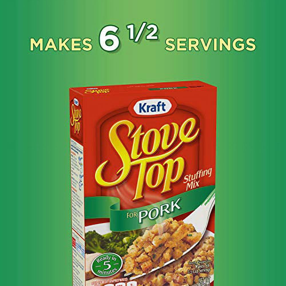Kraft Stove Top Pork Stuffing Mix (Pack of 6)